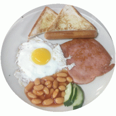 西式早餐Western breakfast